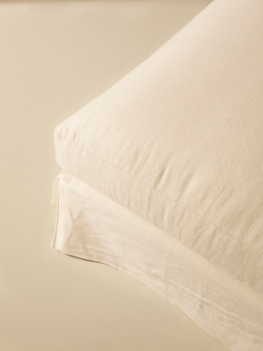 Pouf Amberes lino marfil