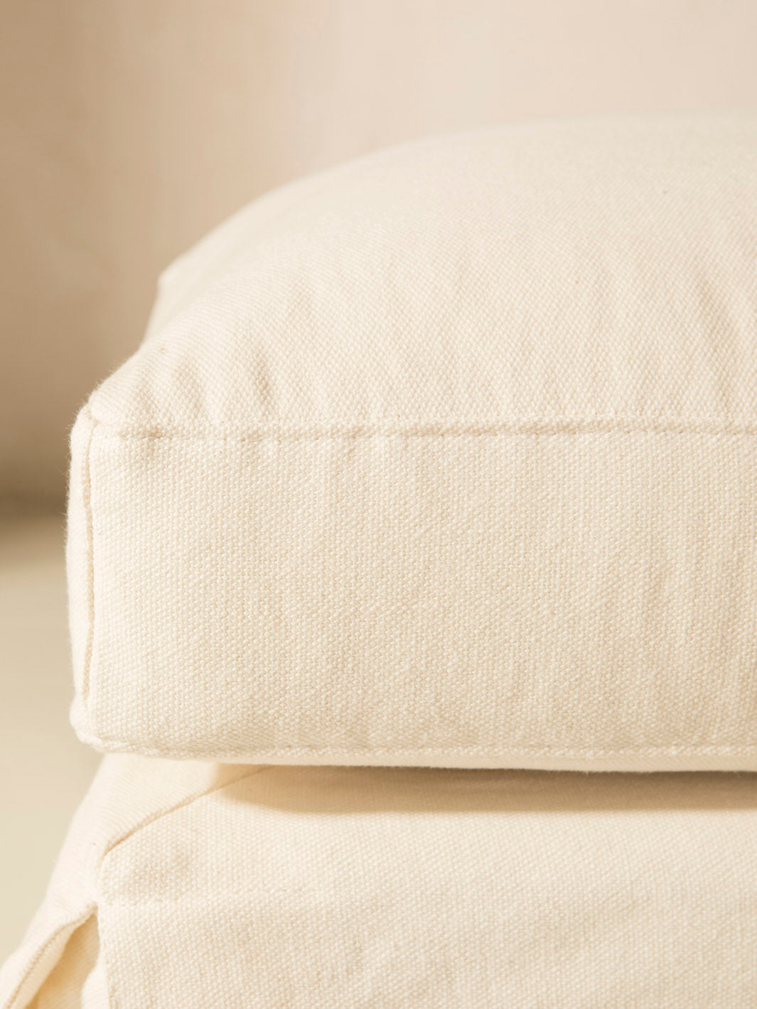 Pouf Amberes lino marfil