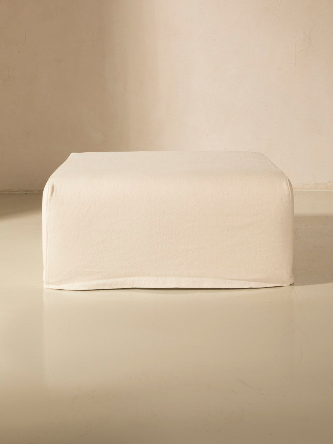 Pouf Comporta linen ivory