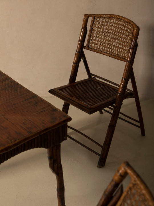 Game table and chairs Italy 1920s