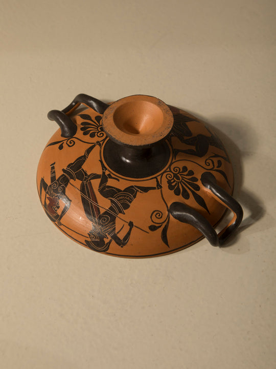 1960s Etruscan-inspired fruit bowl