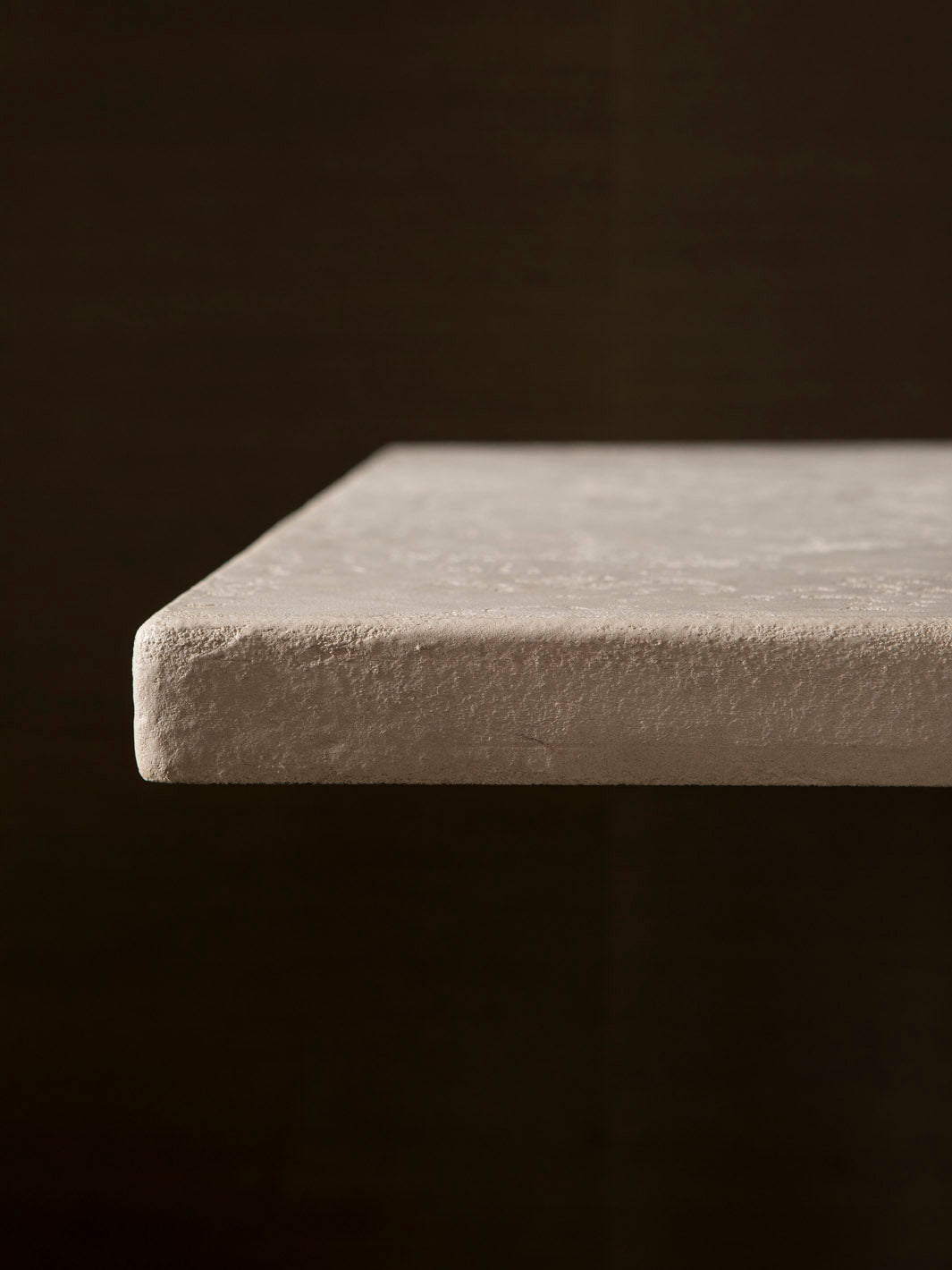 Rope rectangular clay table