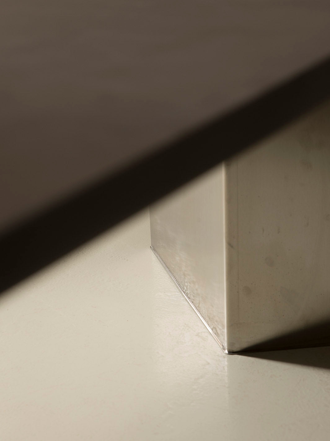 Chrome dining table