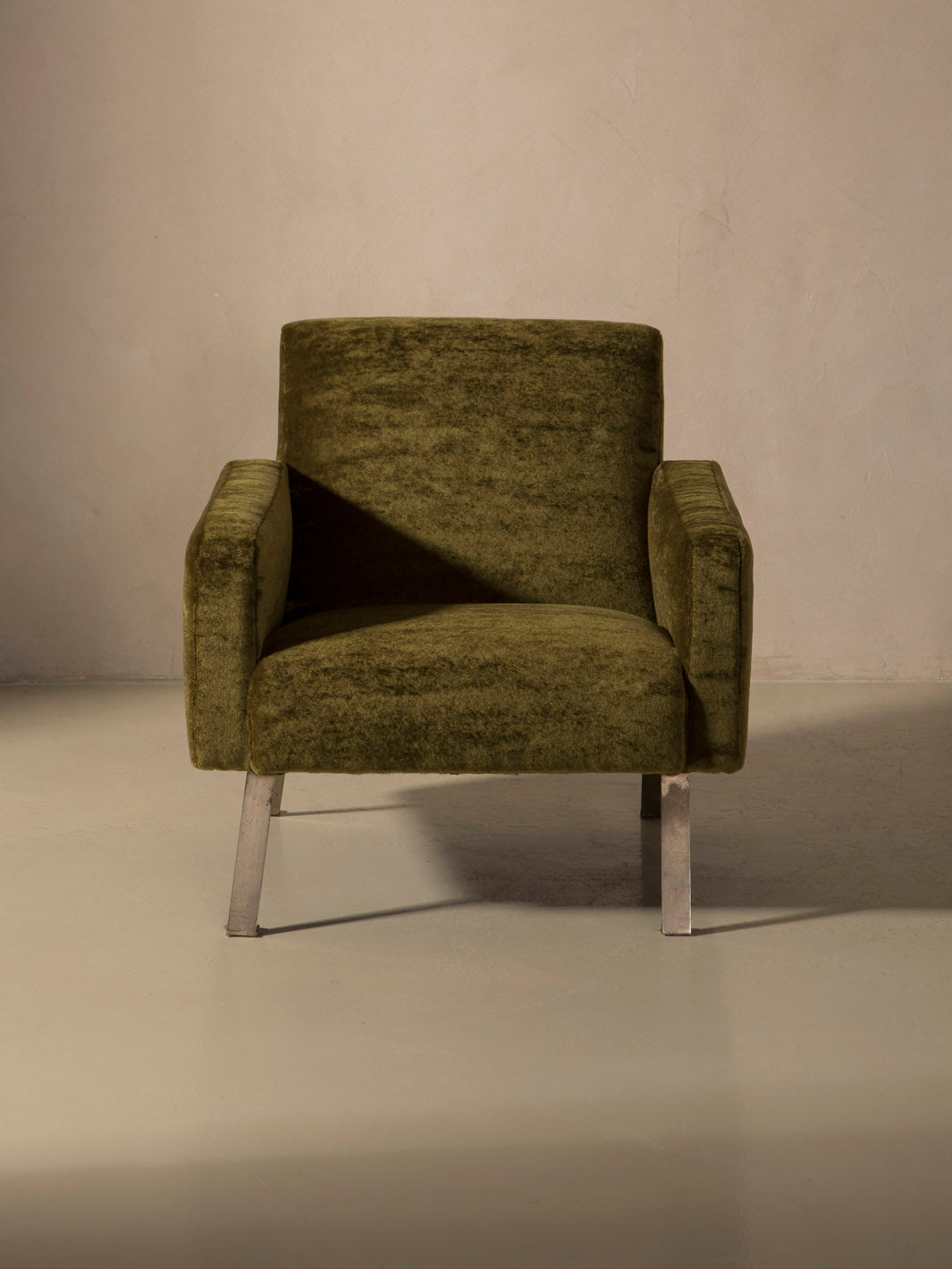 Pareja butacas pie hierro