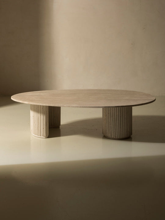 Mesa Amira travertino 150x90cm