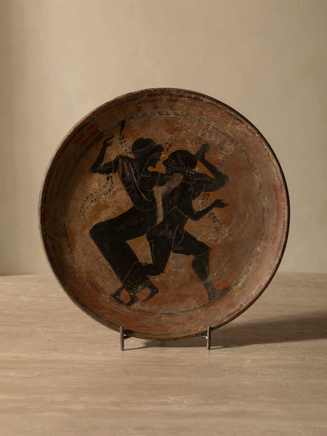 Neapolitan Terracotta Plate from the 1940s