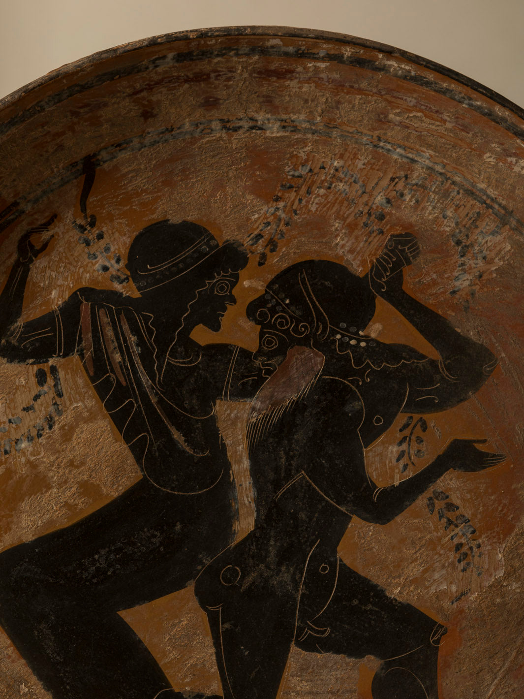 Neapolitan Terracotta Plate from the 1940s