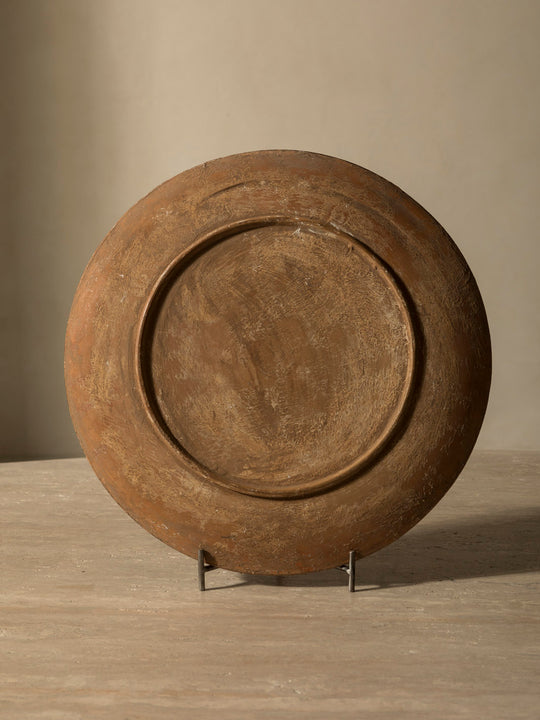 Neapolitan Terracotta Plate from the 1940s