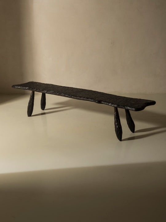 Yakisugui Chestnut Bench