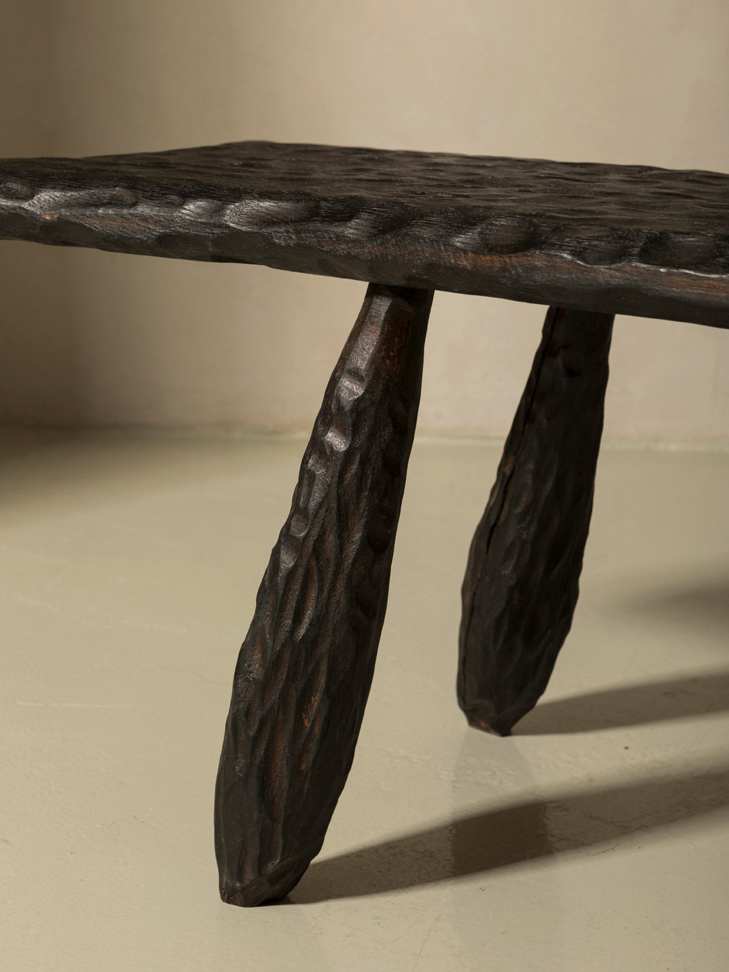 Yakisugui Chestnut Bench
