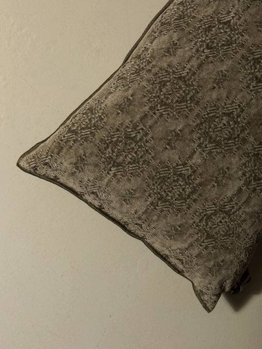 Almohadón Kilim Kaki Maison de Vacances