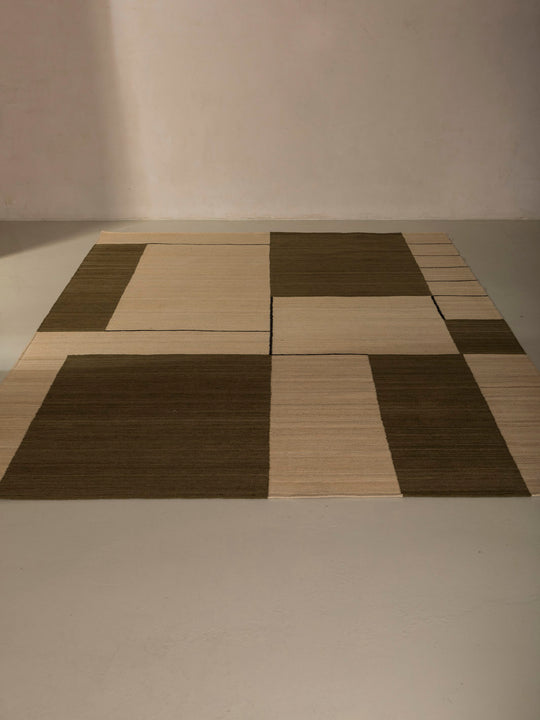 Kilim Piet Olive