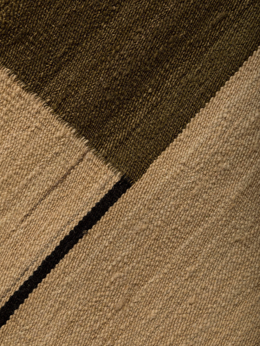 Kilim Piet Olive
