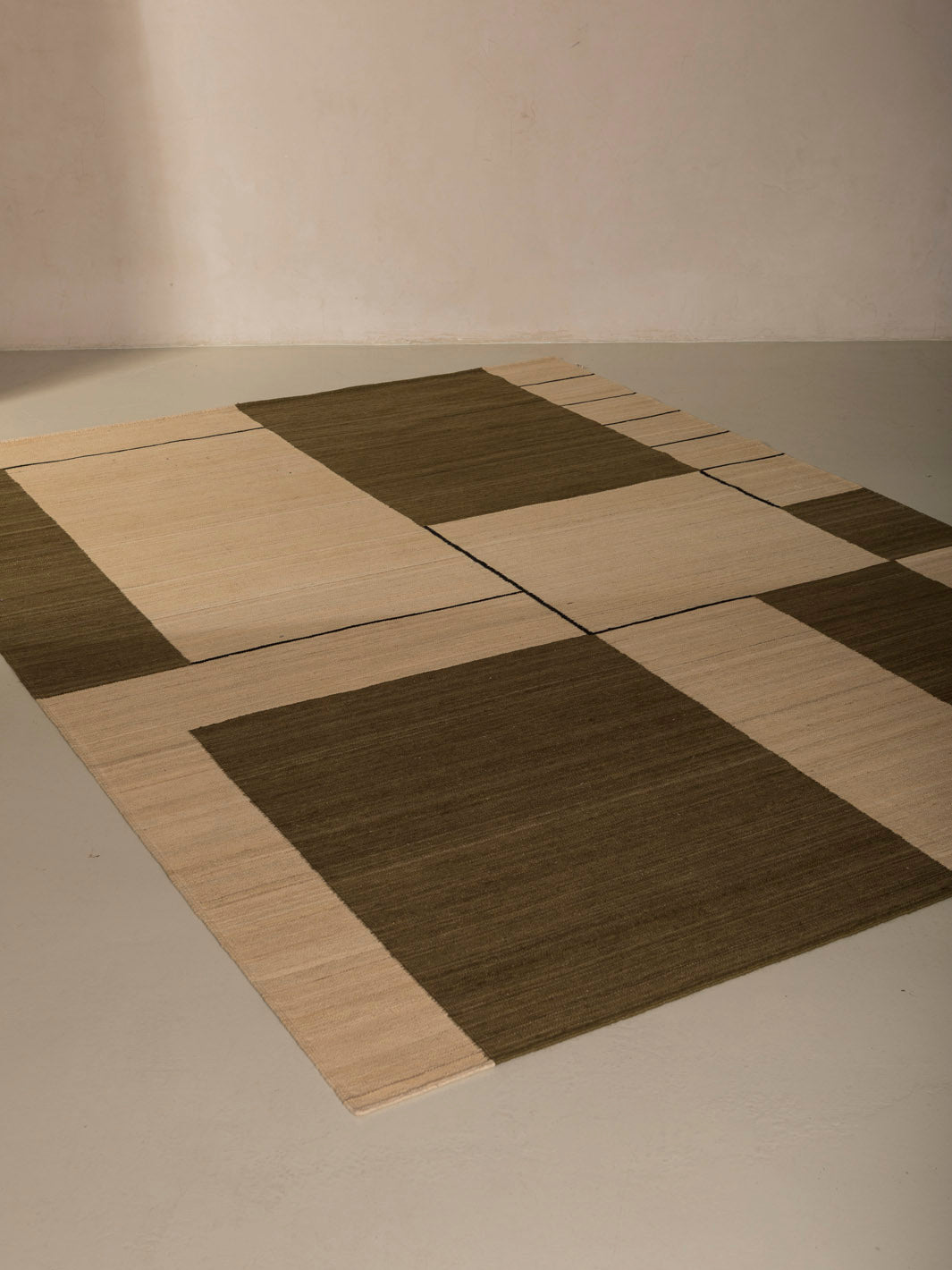 Kilim Piet Olive