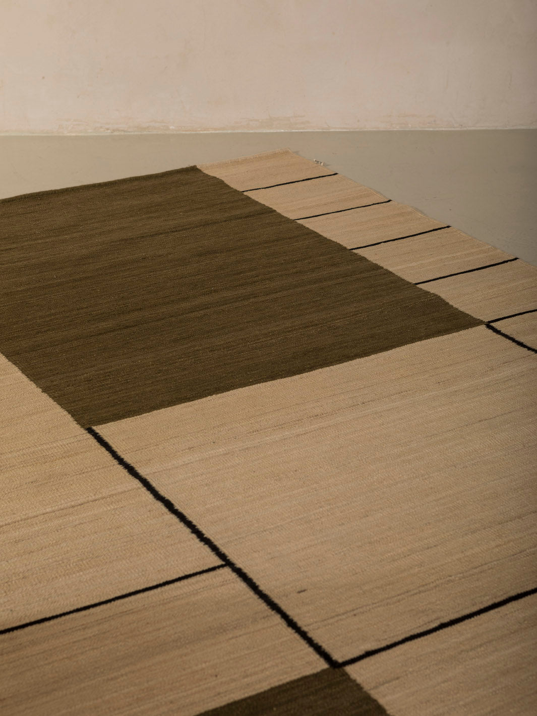Kilim Piet Olive