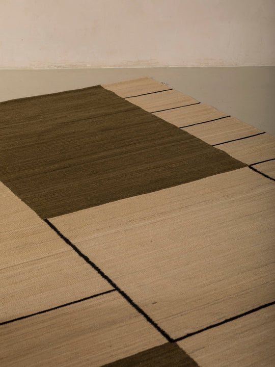 Kilim Piet Olive