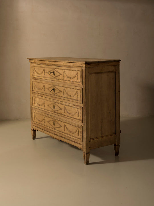 19th-century Belgian chest of drawers