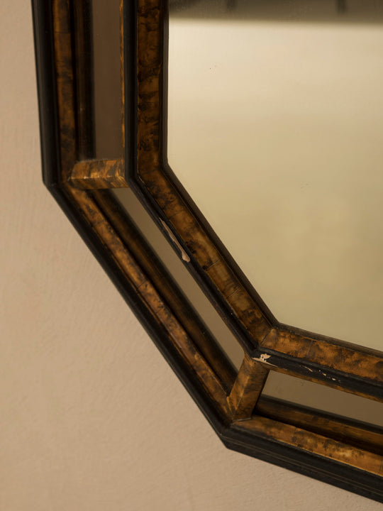French octagonal mirror, 1960s