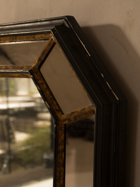 French octagonal mirror, 1960s