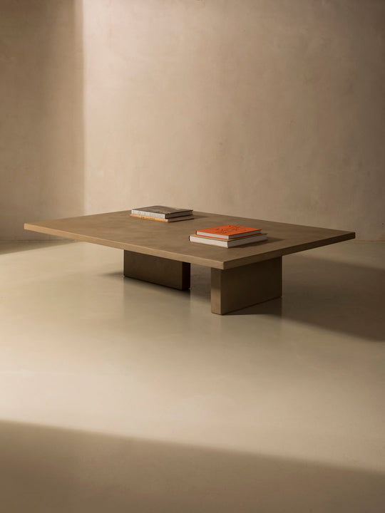 Mesa de centro de argilita Sand