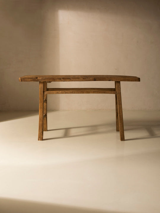 Consola de madera 166x37cm