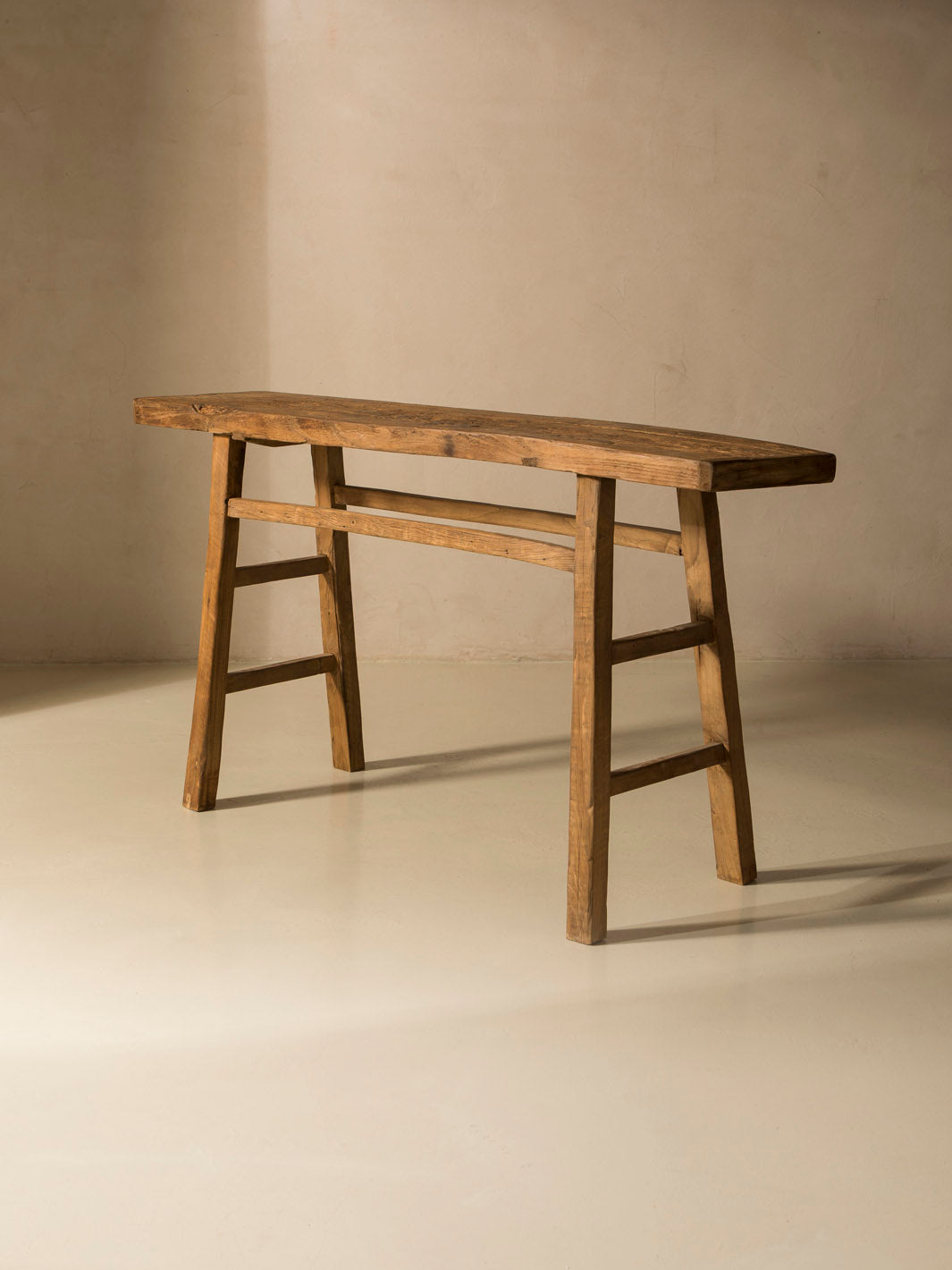 Consola de madera 166x37cm