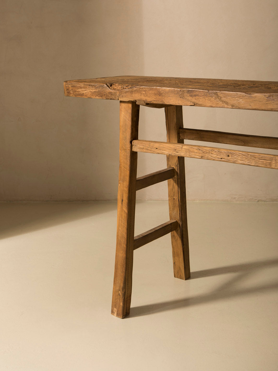 Consola de madera 166x37cm