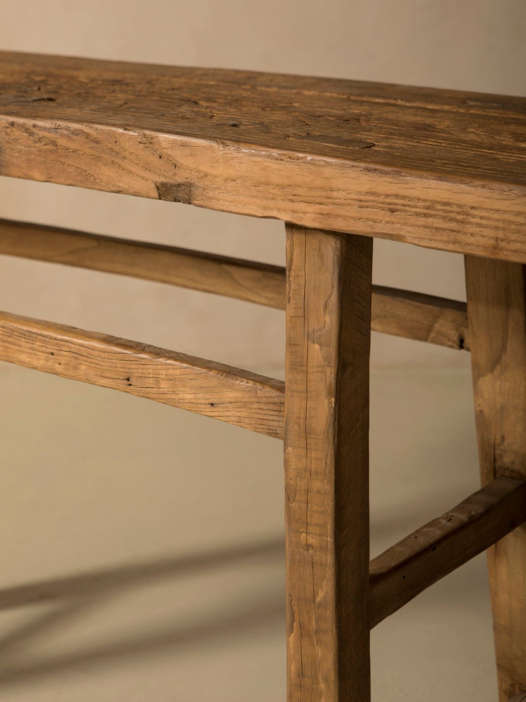 Consola de madera 166x37cm