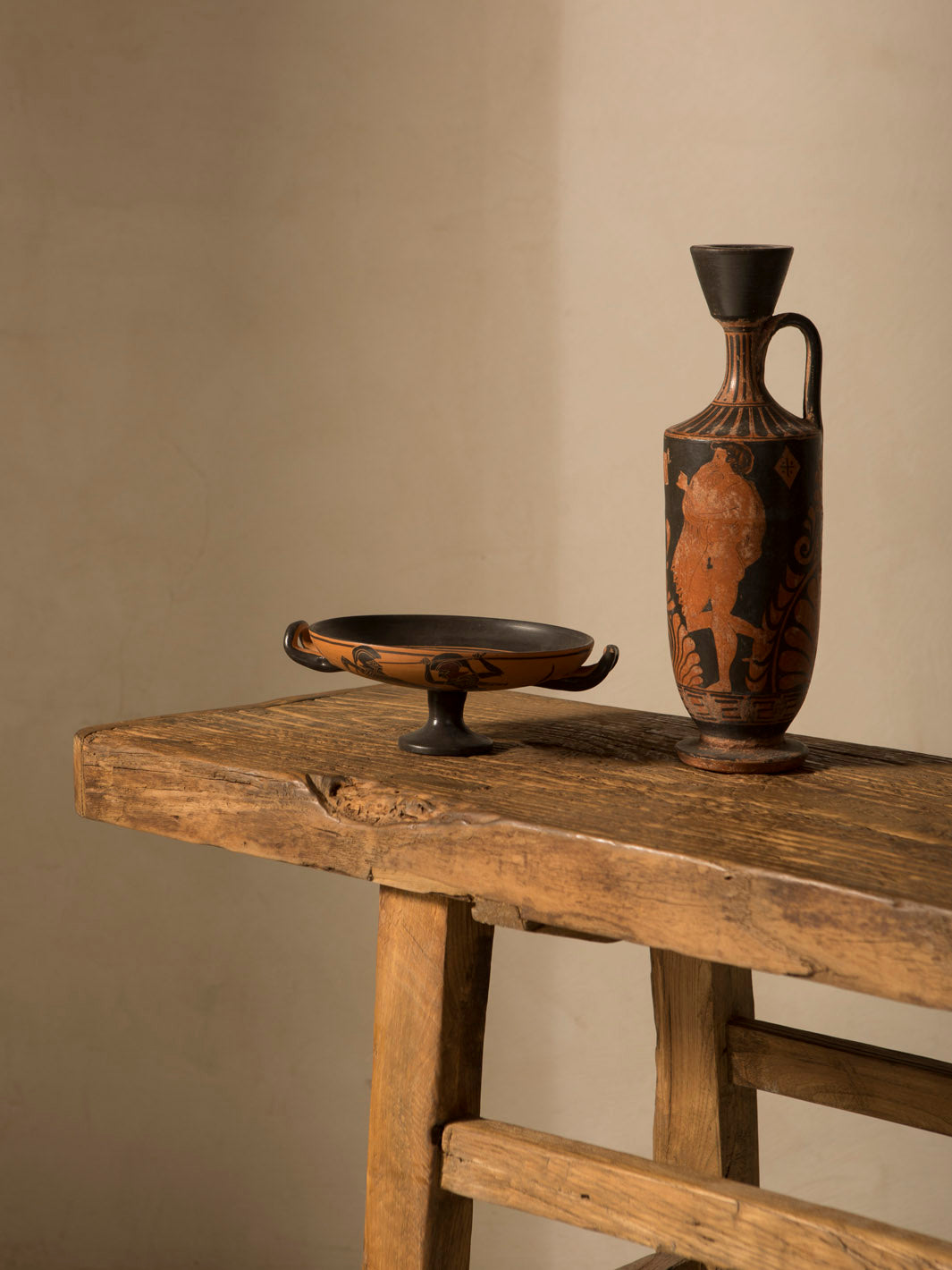 Consola de madera 166x37cm