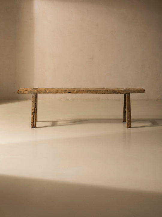Stained Elm Bench II