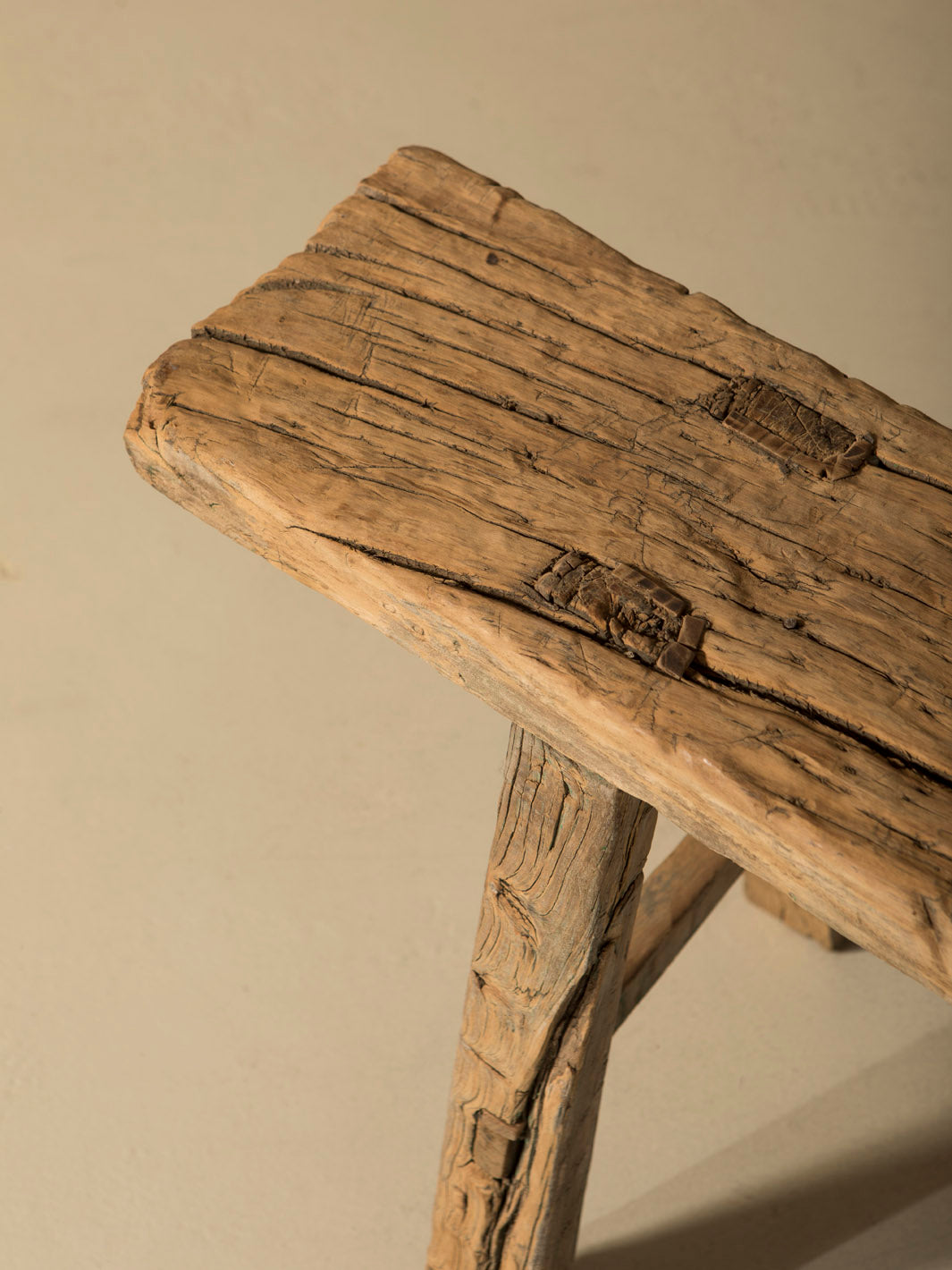 Stained Elm Bench II