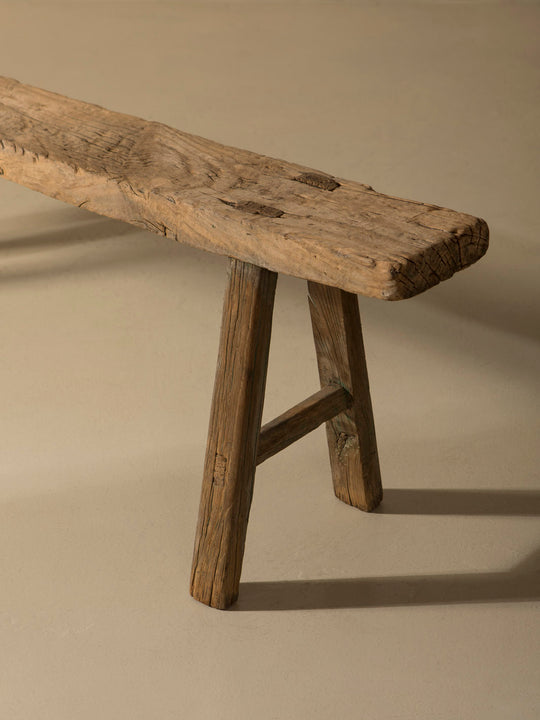 Stained Elm Bench II
