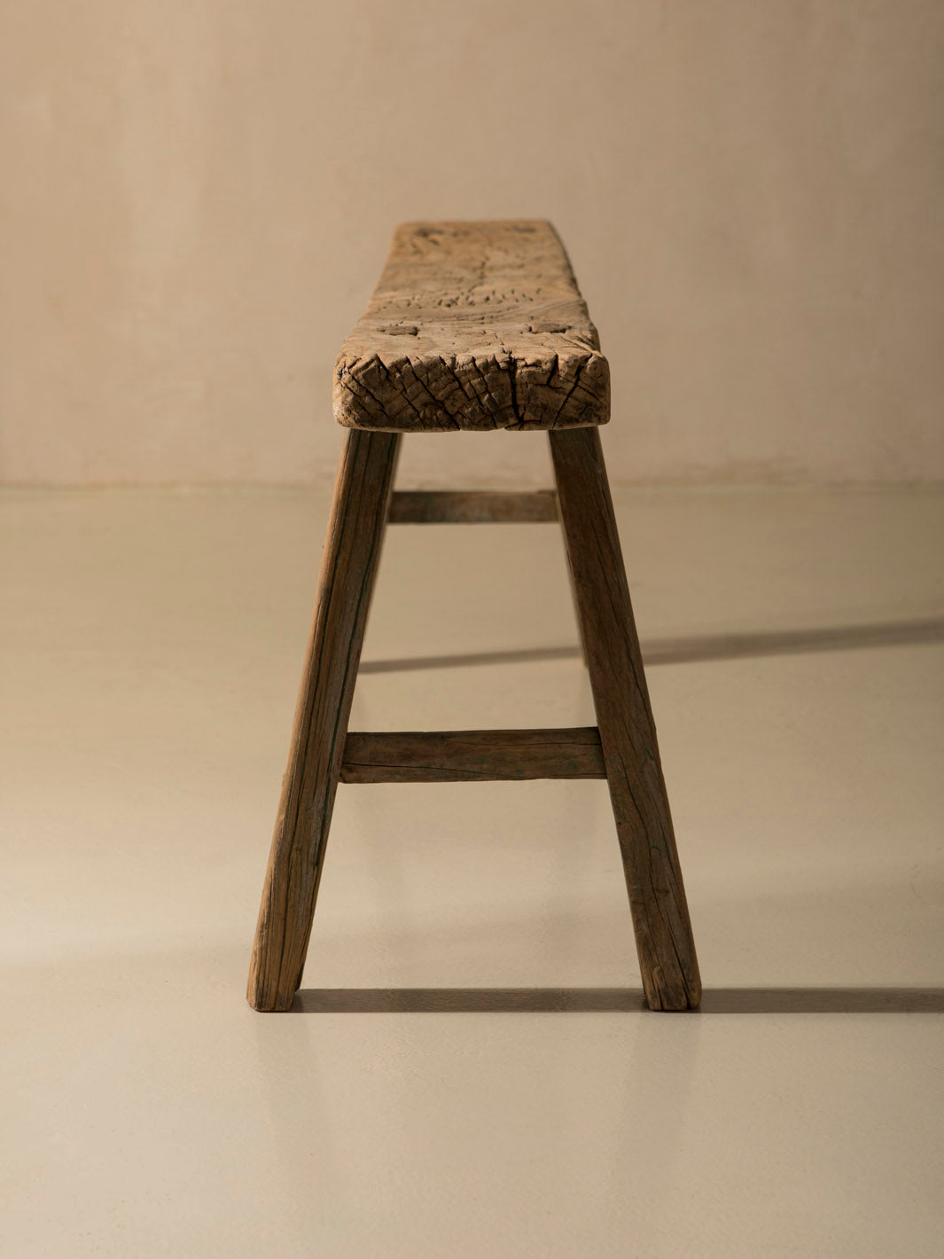 Stained Elm Bench II