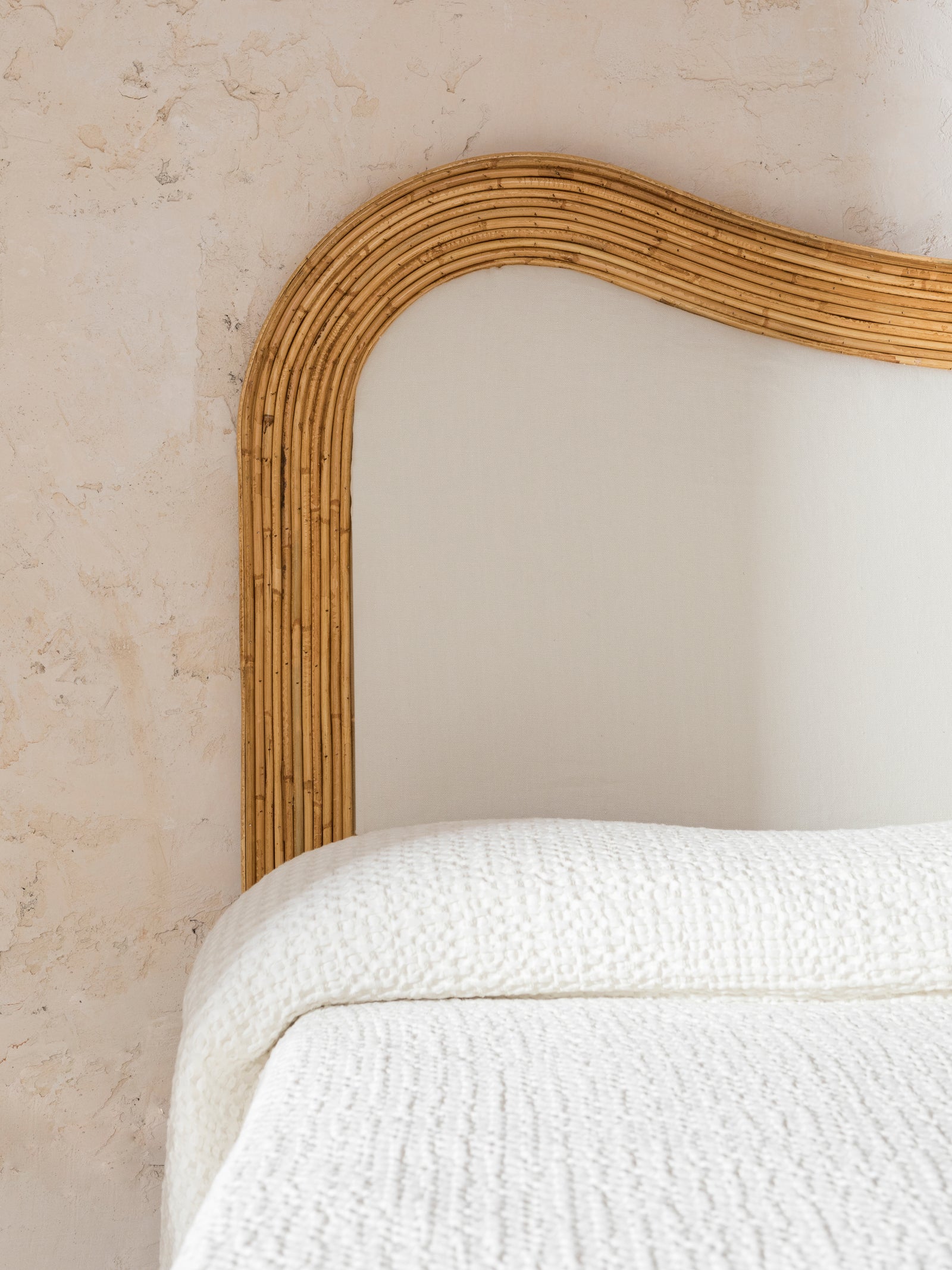 Cabecero Wave simétrico bambú