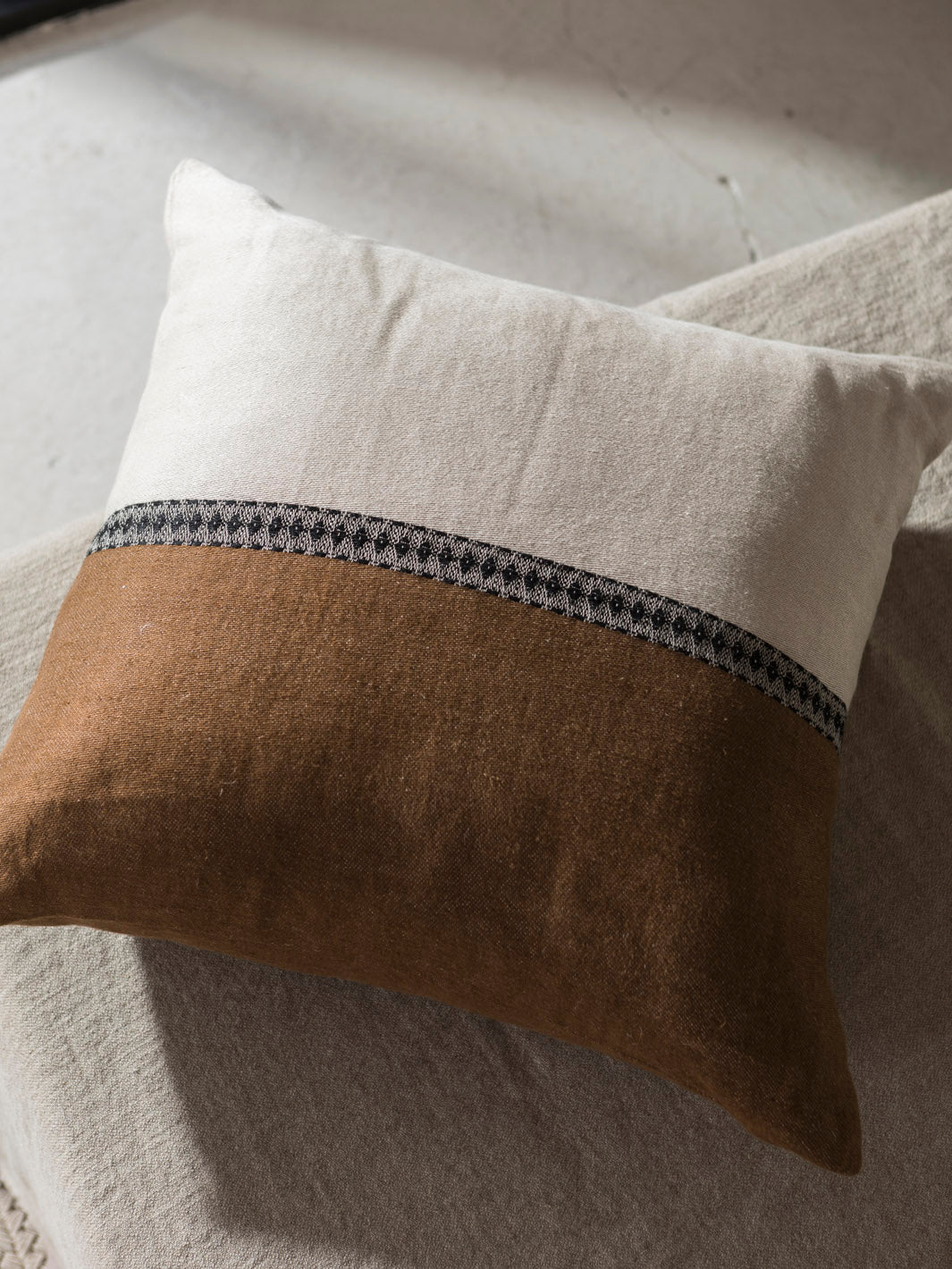 Etienne Stripe Linen Pillow 63x63cm