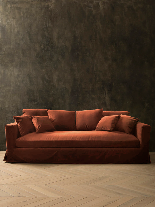 Sofá Omaanda Terciopelo Copper