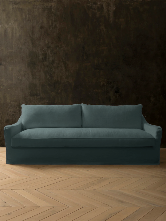 Sofá Soho Lino Azul Plomizo