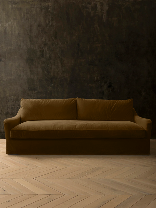 Soho Velvet Army Sofa