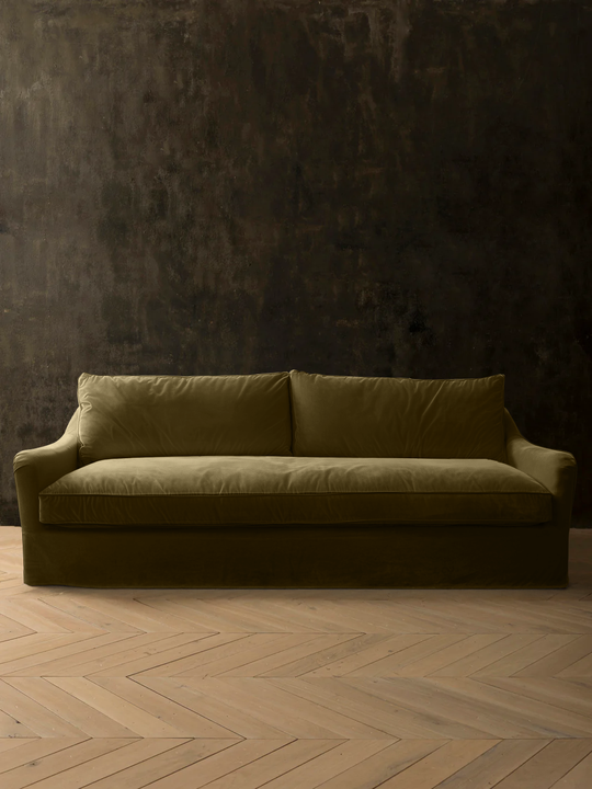 Soho Forest Velvet Sofa