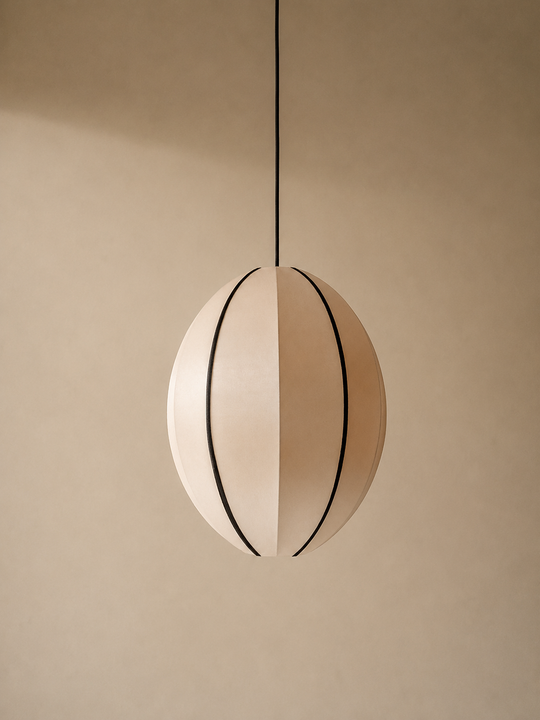 Indochina Oval Classic Cream Lamp