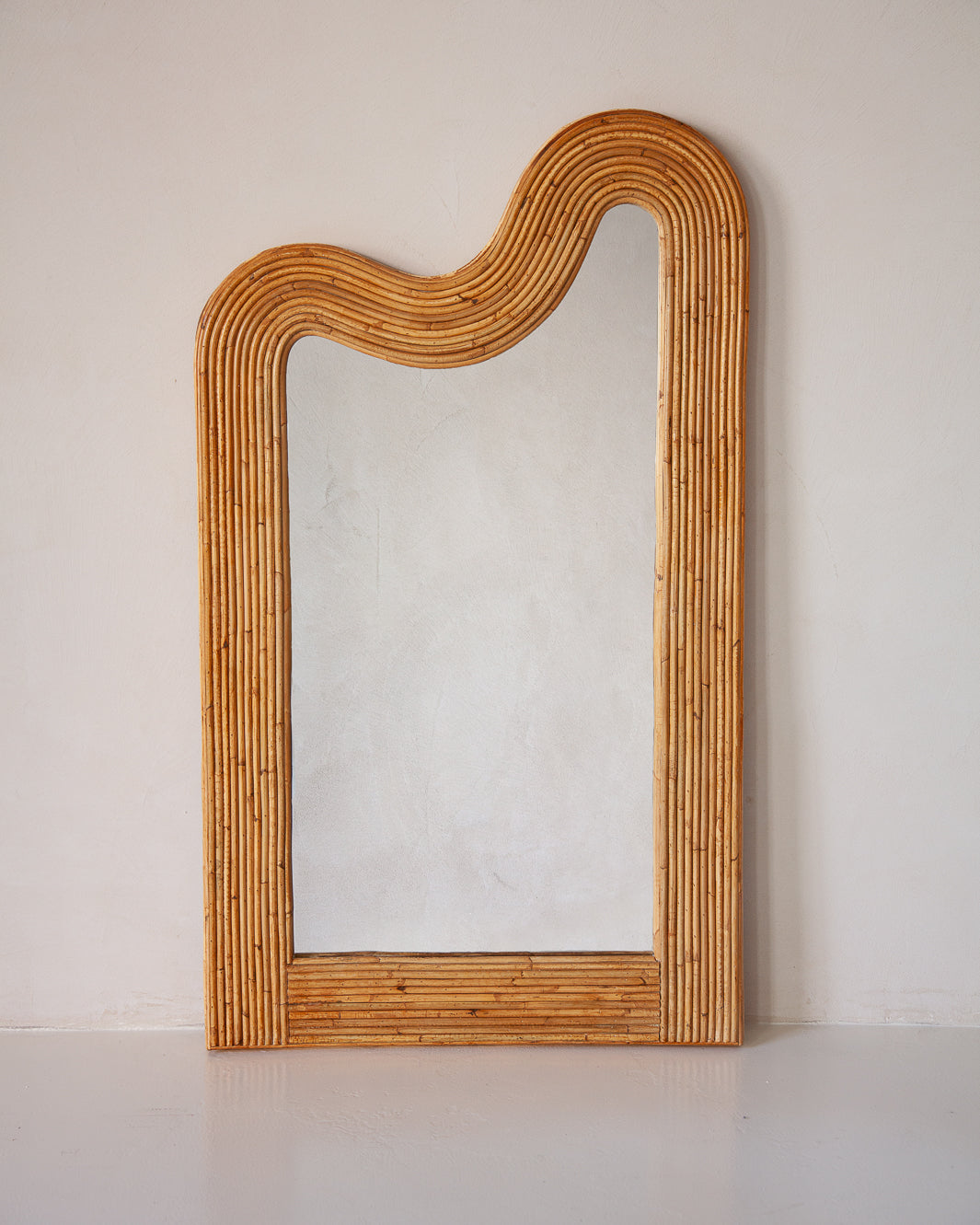 Italian mirror in bamboo HB