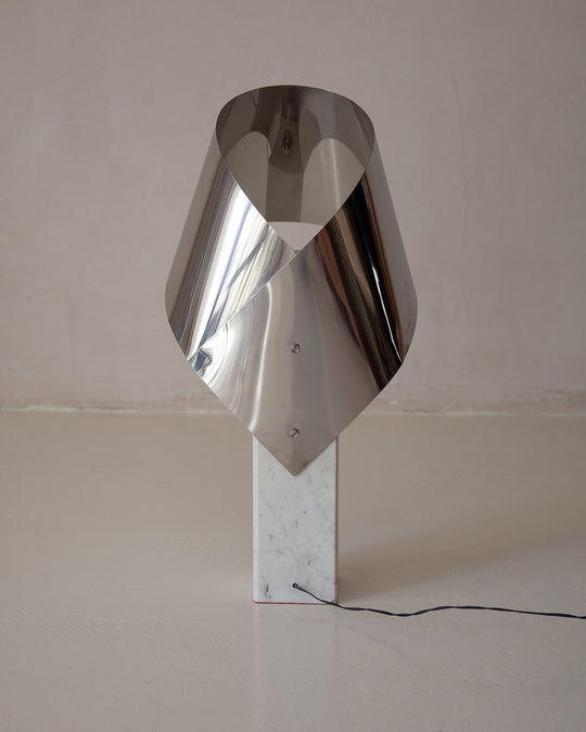 Lampe de table des années 70 Carrara &amp; Crom Italia