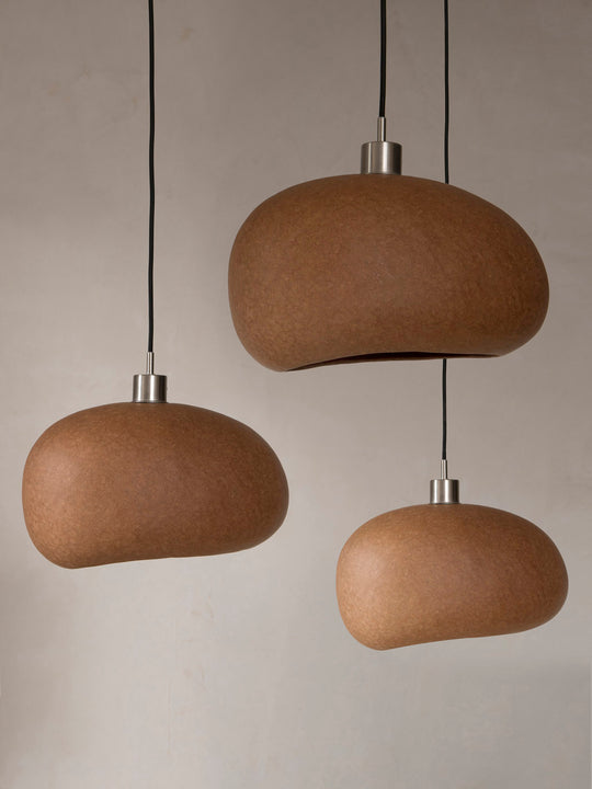 Pebble Terracotta Lamp