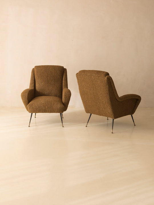 Pair of Italian Midcentury armchairs