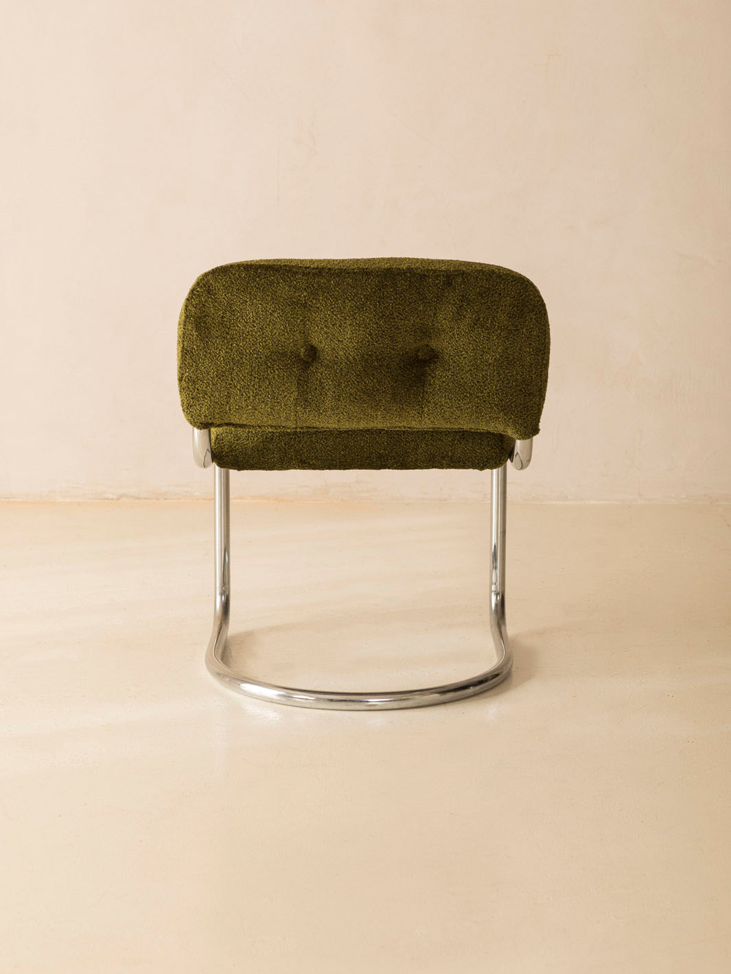 Set of 6 Cromo Italia chairs from the 60s