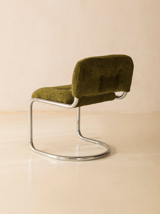 Set of 6 Cromo Italia chairs from the 60s