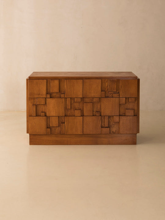 Italian Sideboard Materia Brutalista 126cm