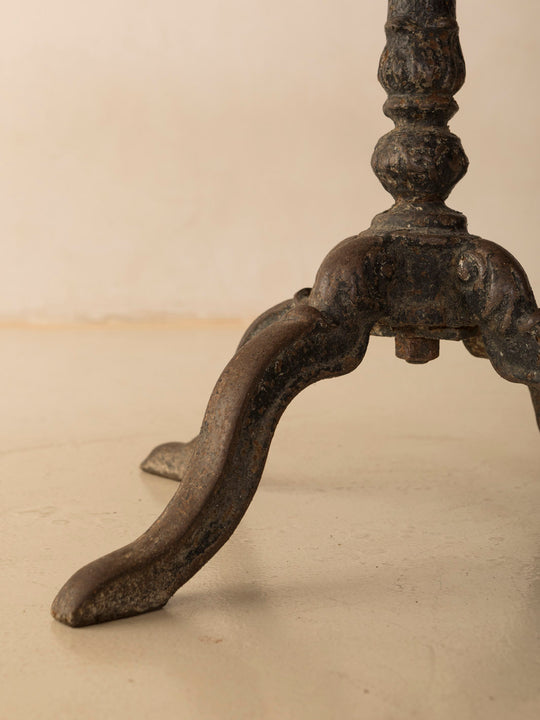 Marble and iron table from the 40s