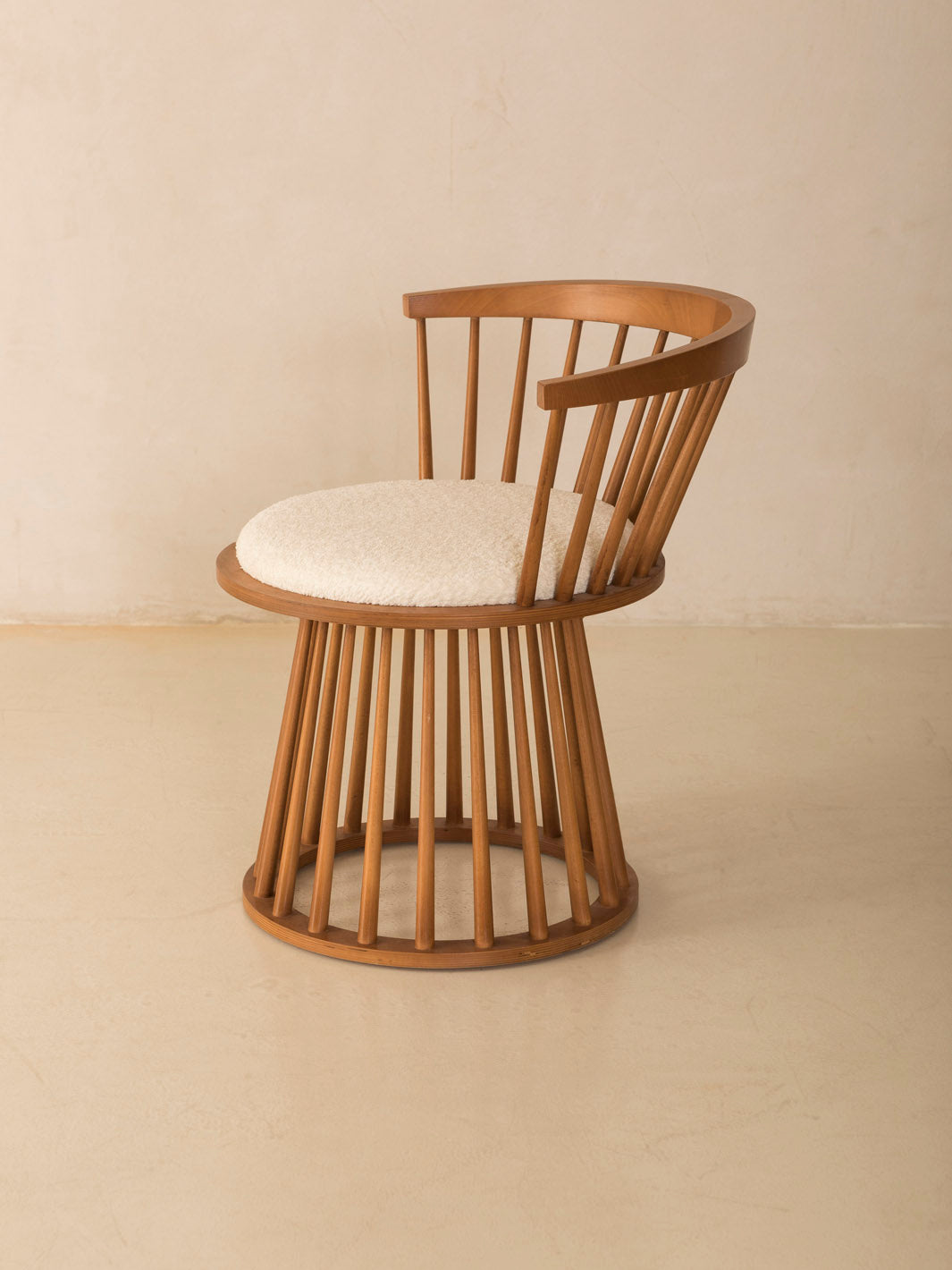 Italian beech armchair