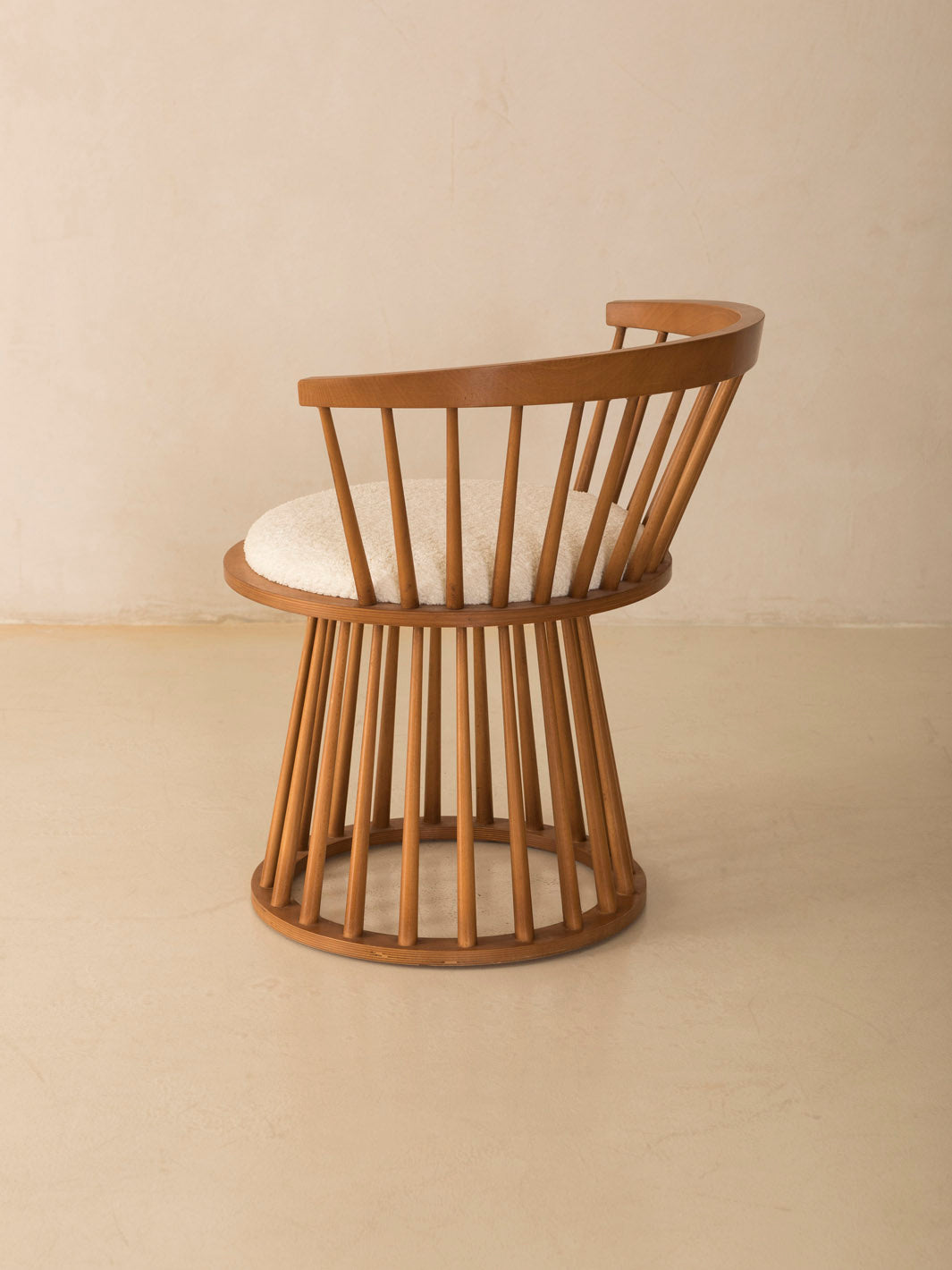 Italian beech armchair